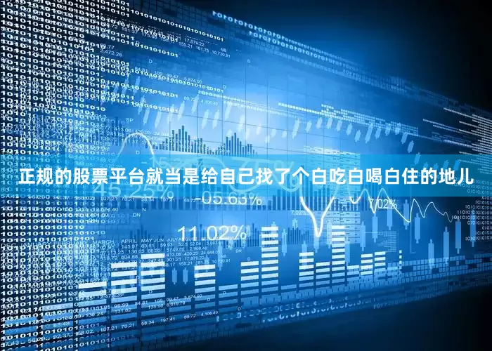正规的股票平台就当是给自己找了个白吃白喝白住的地儿