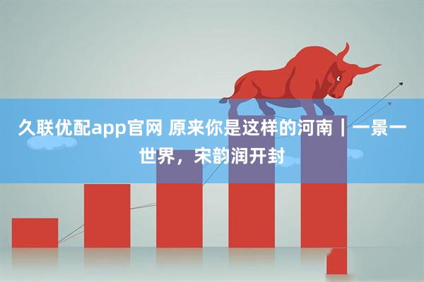 久联优配app官网 原来你是这样的河南｜一景一世界，宋韵润开封